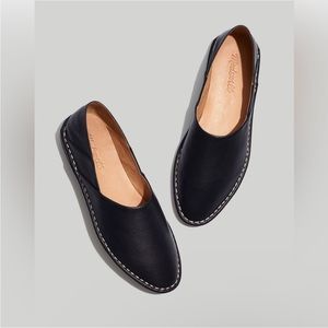 The Izabel Convertible Mule in Leather black